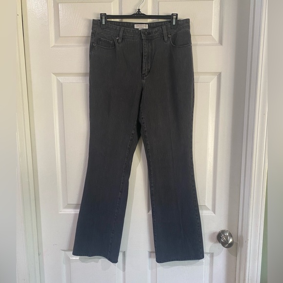 Coldwater Creek Gray Straight Leg Jeans - Picture 1 of 12